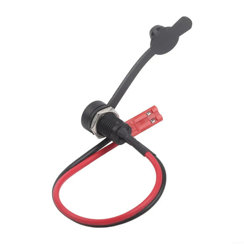 Electric Scooter Charging Port For KuKirin G3 G4 DC 5.5x2.1mm Connector Socket High Purity Copper Core Replacement Part in red and black