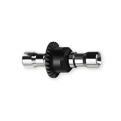 1:10 Scale Helical Diff Gear Upgrade For X07 X08 X07W X15W RC Cars, Chrome Steel Differential Gear Set, side view