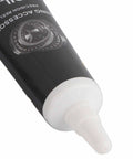 Fishing Reel Lubrication Kit with Pro Grade Maintenance Oil, close-up of black tube with nozzle for spinning reels.