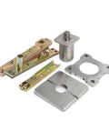 Heavy Duty Pneumatic Door Hinges Two Pack Built Tough Solid Zinc Alloy components including pivot arm and brackets.