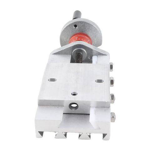 32mm Metal Cross Slide For Y Axis And Z Axis Machining, Compact Cross Block With Handwheel Dial Stroke Up To 32mm, Micro Lathe Guide Table With Dovetail Groove Screw Slide, Top Notch Precision, Easy Fine Tuning For Precise Tooling