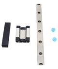 Plug And Play Linear Guide Rail With Block For CNC And 3D Printer C Or H Type High Precision Smooth Motion For Small Machines Compact Design With Pre Drilled Holes For Quick Alignment And Easy Installation In Tight Spaces.