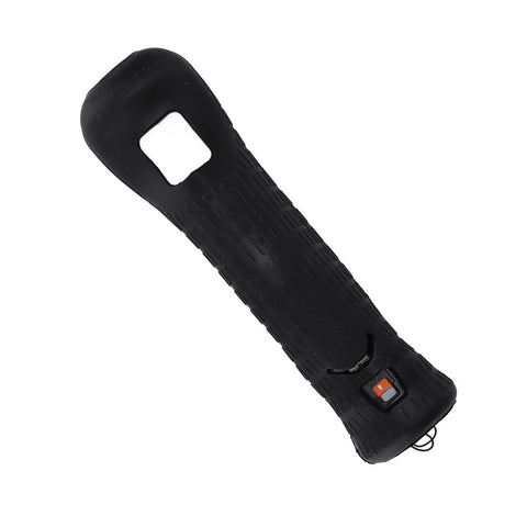 Enhanced Induction Handle Accelerator for Wii Motion Remote Sensor Controller With Silicone Grip Black Gaming Accessory