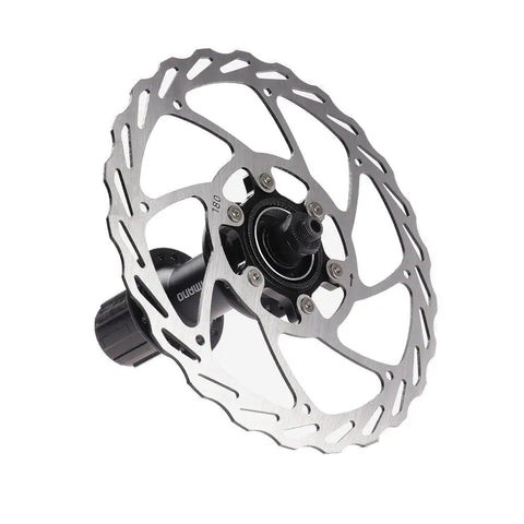 Centerlock Disc Rotors 160mm 2-Pack With Lock Rings, Aluminum Alloy 1.8mm Thick High Heat Dispersion For Centerlock Hubs