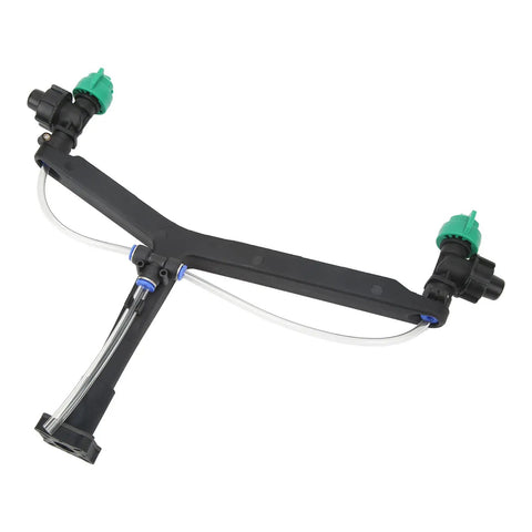 Y Type Double Nozzle For Plant Protection Drones Pro Grade Crop Spraying With Wider Coverage Extends Spraying Range Up To 30 Percent Nylon Rubber Construction Black 215g Drones.
