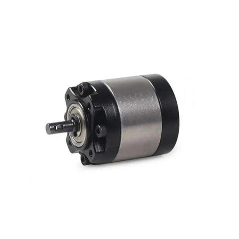 Close-up of One Seventeen Planetary Gearbox With Motor Gear Beefy Metal Transmission for RC D90 crawlers.