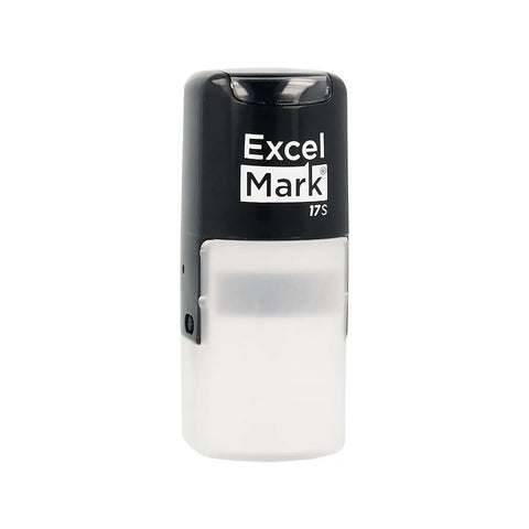 No Sweat Self Inking Round Teacher Stamp Loaded With Bold Red Ink And Easy Grip Quick Strike Design for easy marking.