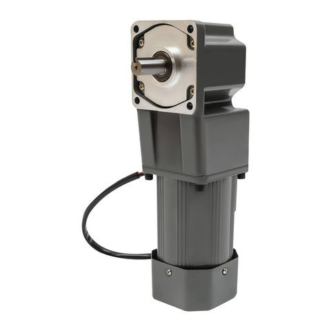 Heavy Duty 110V 120W Electric Gear Motor With One To Thirty Gear Reduction Output 45 RPM Adjustable Speed Controller And Built In Cooling Fan