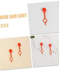 200Pcs Butter Mouth Cap Grease Extension Fitting Caps And Nozzles Kit Red Plastic Grease Fitting Caps for Air Tools