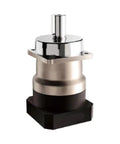 Heavy Duty Precision Planetary Gearbox Motor Reducer Box Featuring Multiple Speed Ratios, metallic design for robotics and industrial use.