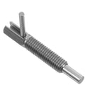 Heavy Duty Retractable Spring Plunger Pin With Comfortable Handle, stainless steel latch pin for toolboxes and cabinets.