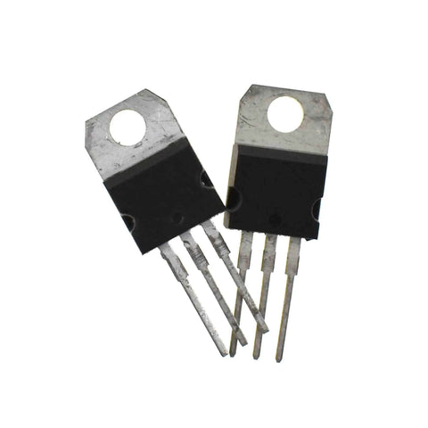 Ten Pack L7815CV 15V Linear Regulator In TO220 Package With LM7815 MC7815 Compatibility For DIY Power Supplies And Beefy Electronics Projects Heat Sink Ready, two TO-220 regulators