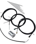 Nylon Fuel Line Kit For Chevy Avalanche Suburban Tahoe Yukon XL 2500 1500 Models Years 2000-2004 Durable Replacement Direct Fit Upgrade black nylon fuel lines and fittings