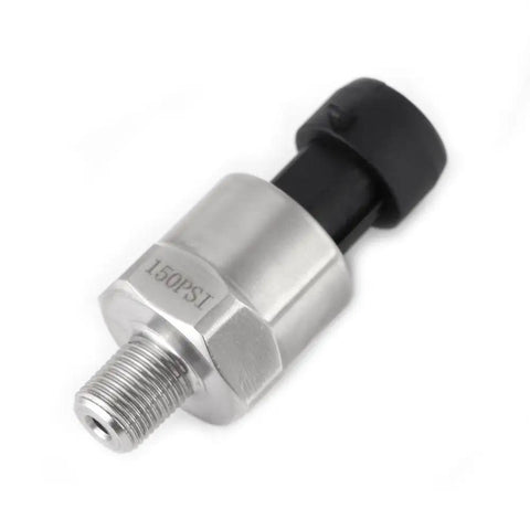 Stainless Steel Pressure Transducer Sensor One Eighth Inch NPT Thread 150 Psi For Water Oil Fuel Air Built To Last