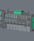 Your Go To 40 Piece Tool Check Combi Set For Manual And Machine Use With Zyklop Mini 1 Quarter Inch Bit Mounting displayed front view
