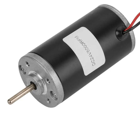 Heavy Duty 24 Volt DC Brush Motor With 31ZY 3500 RPM Speed And Reversible CW CCW Rotation For Industrial Gearbox Applications