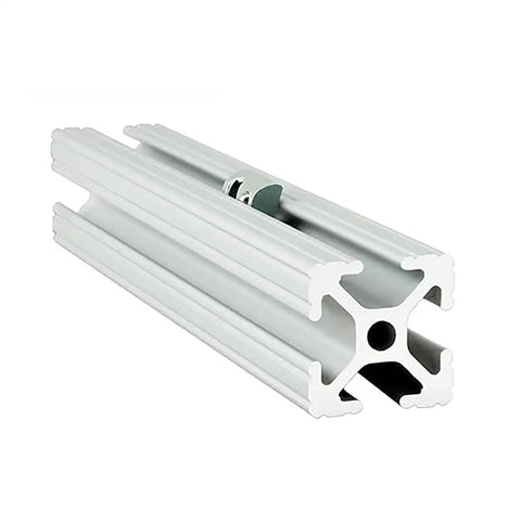 Aluminum extrusion rail with 1/4-20 Steel T-Nut With Ball Spring For Aluminum Extrusion Rails, Fits 1010 Series And 1.0 Inch Base Profiles.