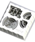 Beefy Project Wood Lathe Chuck Jaw Bundle With Three Large Accessory Jaws shown in packaging