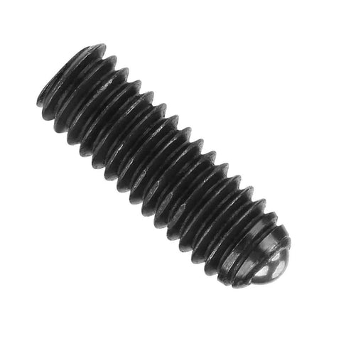 Pack Of Ten M4 X 12mm Hex Socket Carbon Steel Ball Spring Plungers Built Tough For Real Shop Jobs and Heavy Clamps Black hex socket spring plunger.