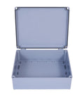 Outdoor Ready 12 By 10 By 4 Inches IP65 ABS Plastic Dustproof Waterproof Junction Box Enclosure for indoor outdoor conduit projects.
