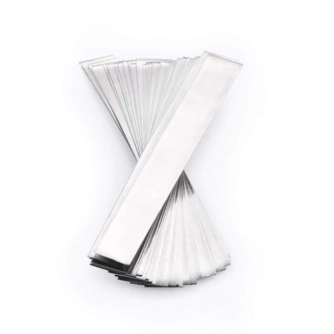 Pure Nickel Strip 99.6 Percent Nickel 0.15x6x50mm Solder Tabs For High Capacity 18650 Battery Packs LiPo NiMH NiCd And Spot Welding 50 Pieces