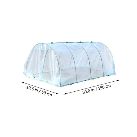 Greenhouse Support Bracket And Heat Preservation Cover For Outdoor Garden Plants Netting Easy No Fuss Install Durable Plastic Construction Great For Cold Weather Growth