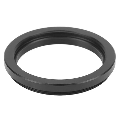 M48 To M42 Telescope Adapter Ring 0.75mm Thread Pitch, M48 Male To M42 Female Converter For Astrophotography, black aluminum ring