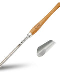 Premium 5/8 Inch Bowl Gouge For Wood Lathe crafted from M2 cryogenic high speed steel with beech handle and sharp cutting edge.