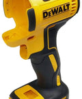 Impact Driver Housing Assembly N413423 For DCF887B DCF887M2 DCF887D2, yellow and black rugged shell, side view