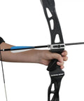 12 Pack 30 Inch Archery Aluminum Arrows With Spine 300 For Target Practice And Hunting Field Points For Recurve Bow Drawn