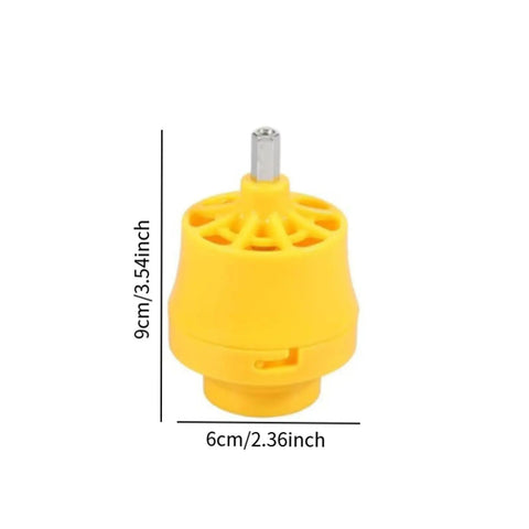 PVC Pipe Threader Set With Dies For One Half Three Quarters And One Inch Pipe Tap Die Kit Hand Tool For Plumbing DIY Pros Includes External Threader Dies And Internal Thread Opener For Quick Clean Threads, yellow PVC threader die 9cm x 6cm