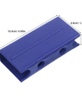 Blue plastic connector from Two Pack Playpen Rod Connector Kit for Indoor Baby Fence Panels, suitable for 2.5x5 cm pipes