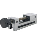 Heavy Duty Qgg50 Machine Vise For 2 Inch Surface Grinder CNC Milling, close-up view of clamp with knob.