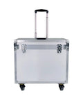 Beast Rolling Outdoor Tool Box With Telescopic Handle And Wheels, Heavy Duty Aluminum Toolbox Organizer, front view