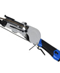 55 Degree Bendable Air Belt Sander With 16,000 RPM Free Speed Includes 80 And 100 Grit Belts Seven Eighths Inch By Twenty Inch Sanding Pad