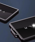 Slick Tesla Key Fob And Key Card Holder Case Hella Protective Ultra Thin Armor Shell For Model 3 Y X S Cybertruck reflecting light.