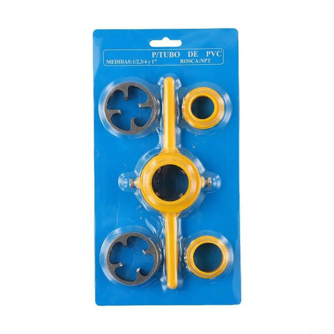 Top Rated PPR Pipe Thread Repair Kit With Step Drill Bits For Quick Water Line Fixes And NPT Standard Threading Tools 20 25 32 Mm Set, packaged