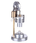 Stirling Engine Kit With Metal Piston And Cool Cylinder, Quartz Heating Tube, Micro Vertical Model, Ready-To-Operate Setup For STEM