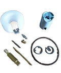 Repair Kit With Float Pin Screws Gasket Needle Valve Spring For S 423 425 Mist Duster Improve Fuel Regulation And Idle Control Keeps Your Engine Purring Running Smoothly With Durable Brass Float Pin Stainless Screws Fiber Gasket And Tensile Spring, carb parts laid out