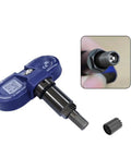 TPMS Tire Pressure Sensor Kit 4 Pack For Tesla Models 3 Y S X Plug And Play Bluetooth Ready No Programming Or Calibration Needed Real Time Pressure Alerts And Easy Wheel Mounting, blue sensor