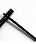 8 Pack 1/4 x 4 Inch Trailer Hitch Pins Black Heavy Duty Steel With Zinc Coating Rust Resistant Quick Release Lock Pins For Couplers And Tow Hitch Hardware Built Tough For Any Weather, black hitch pin close-up