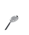 Raindance S Handheld Shower Head With Easy Install, 4 Inch Diameter, Three Spray Modes RainAir BalanceAir And Whirl, Up To 2.5 GPM Water Flow