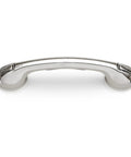 No Tool Suction Cup Grab Bar For Bathtubs And Showers Portable Chrome 16 Inch Bath Safety Handle on white background