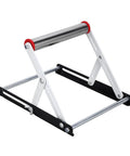Kickass Foldable Cutting Machine Stand With Balanced Lift System No Sweat Material Handling Portable Steel Workbench Rig For Tight Job Sites Quick Setup Pro Gear, adjustable height, portable steel frame.