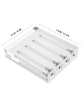 Car Engine Oil Viscosity Tester and Quality Comparator Kit Acrylic Stand for Accurate Oil Testing Essential Tool for Car Maintenance DIYers and Shop Pros, 11.7 x 9 cm