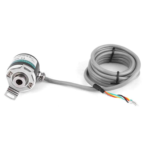 Photoelectric Rotate Encoder For Industrial Automation 3 Phase Hollow Shaft GTK3808 24V with cable coiled