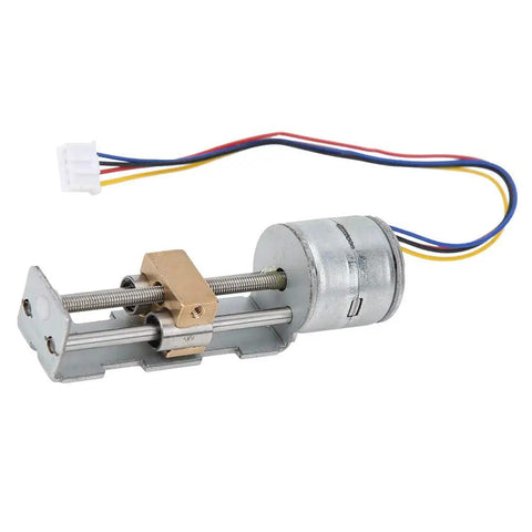 Compact Linear Stage Actuator with Slide Rail and Lead Screw for Precision Measuring Devices, 3D Printers, and Robotics