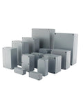 PXFOCOYD aluminum junction box set in gray; explosion-proof, IP67 outdoor enclosures in assorted sizes