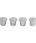 Steel Dowel Center Pin Set For Wood Centering Holes 6 8 10 12mm Pins Four Piece Tenon Center Tool Kit