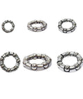 Bike Ball Bearing Retainer Kit For Crank And Wheel Repair, Five Sets With Seven Sizes, Pro Grade Spare Parts Display